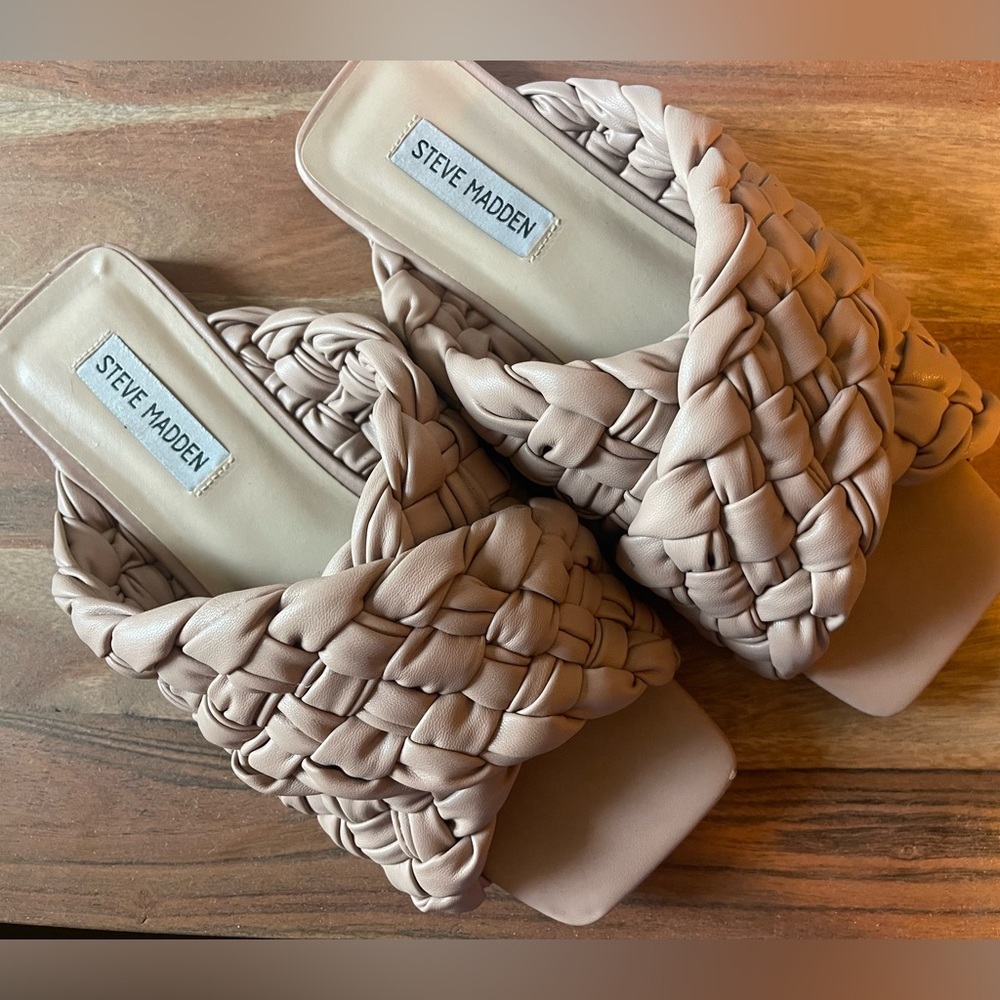 Steve Madden braided sandals